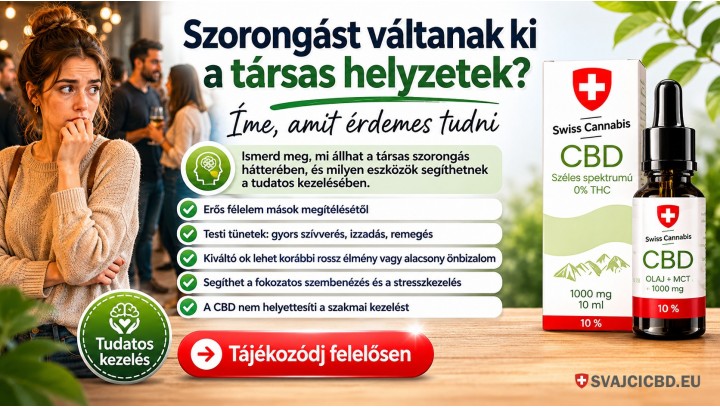 Szorongást váltanak ki a társas helyzetek? Amit érdemes tudni