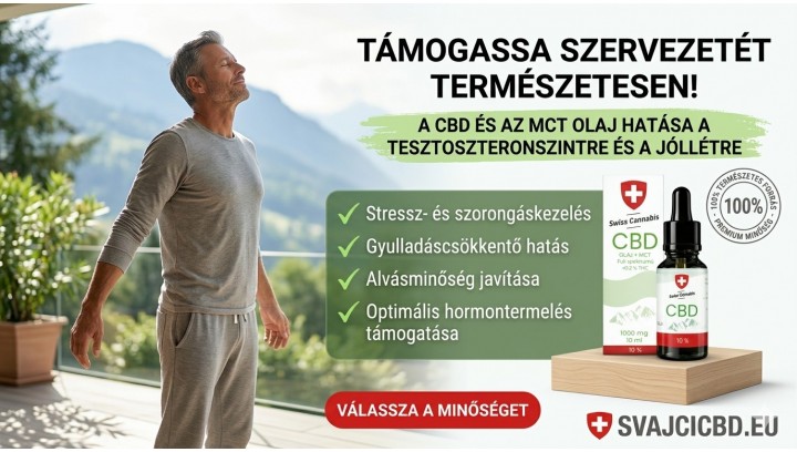 A CBD hatása a tesztoszteronszintre