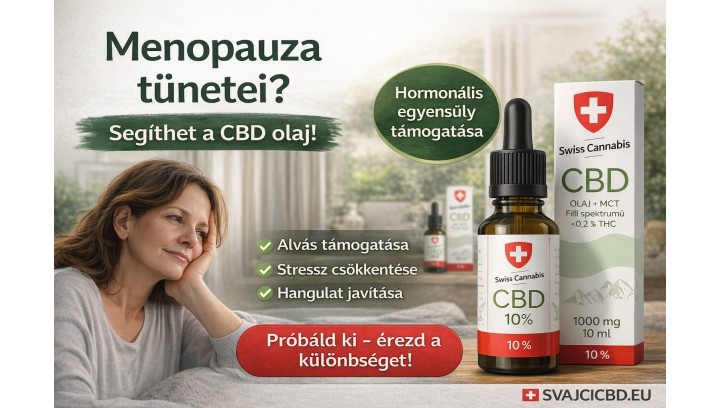 Segíthet a CBD a menopauza idején? | Tünetek és természetes támogatás