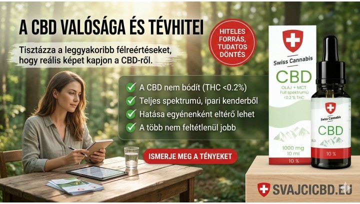 9 dolog, amit sokan félreértenek a CBD-vel kapcsolatban