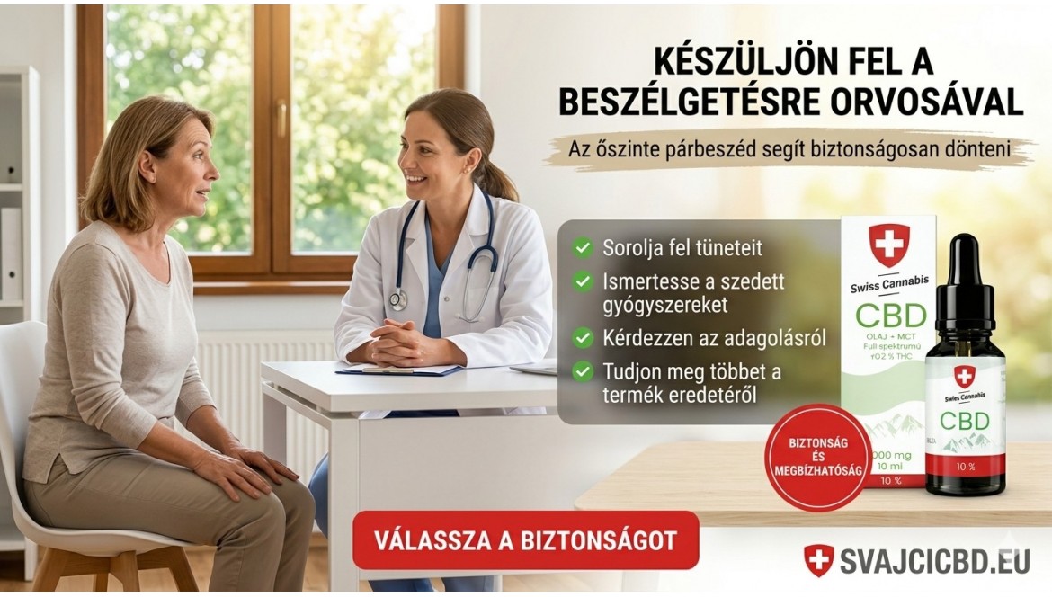 CBD és orvosi konzultáció