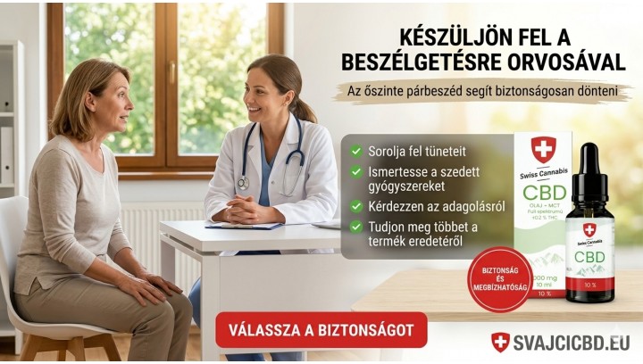 Hogyan beszéljünk az orvosunkkal a CBD-ről?