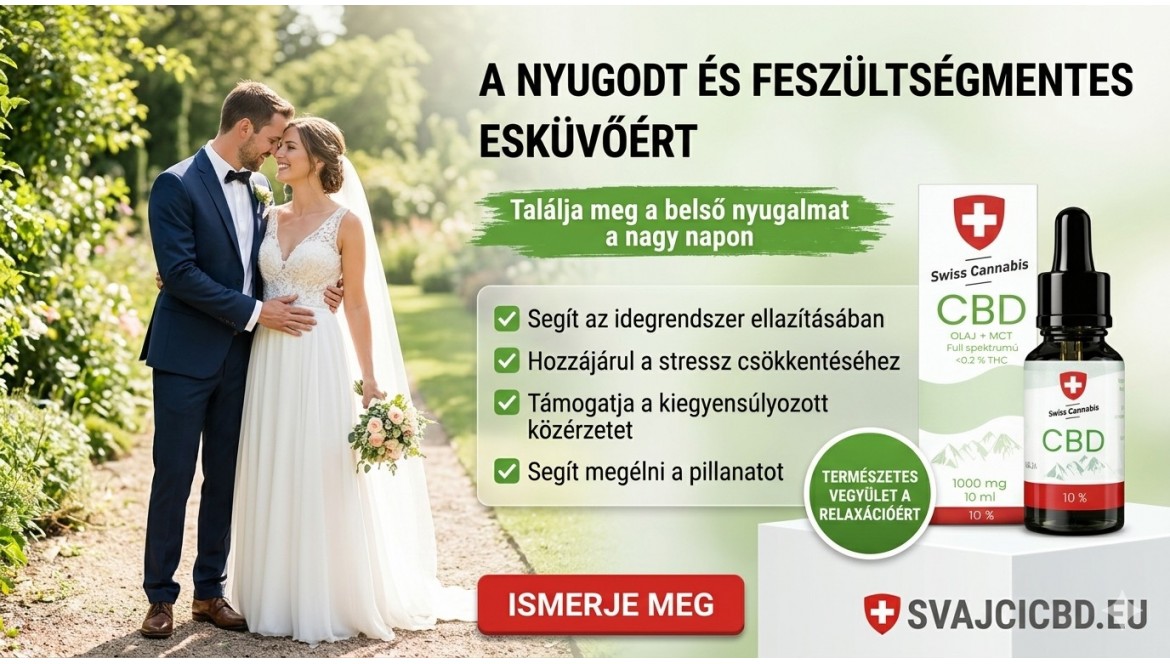 CBD az esküvő napján