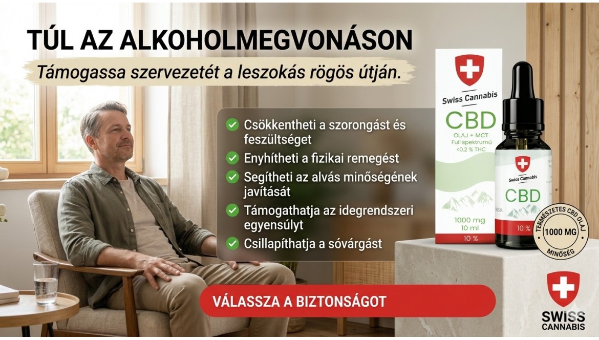 Alkoholmegvonás és CBD