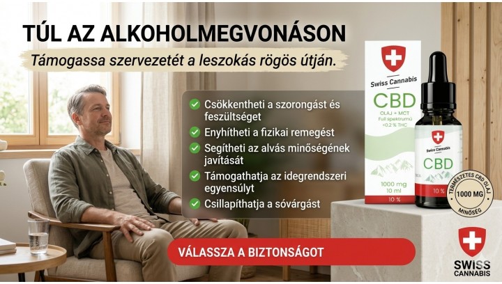 Alkoholmegvonás tünetei és a CBD szerepe