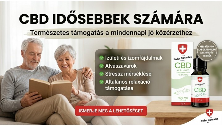 CBD idősebbek számára – amit érdemes tudni