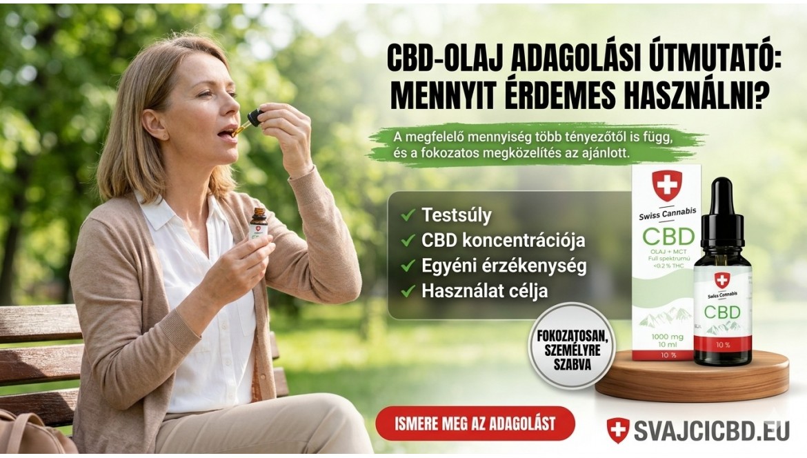 CBD-olaj adagolási útmutató