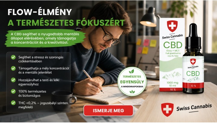 Flow-élmény és CBD – Hogyan segíthet a CBD a koncentrációban?