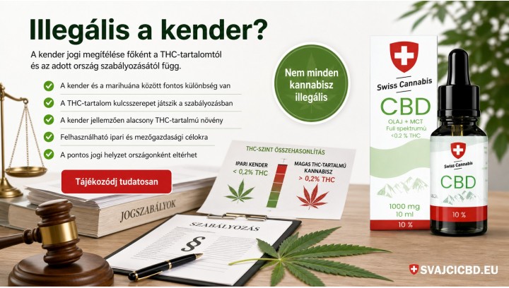 Illegális a kender? Amit valóban tudni kell a jogi helyzetről