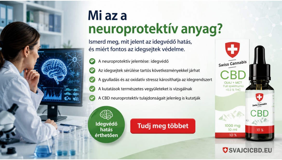 Neuroprotektív anyag – idegsejtek védelme