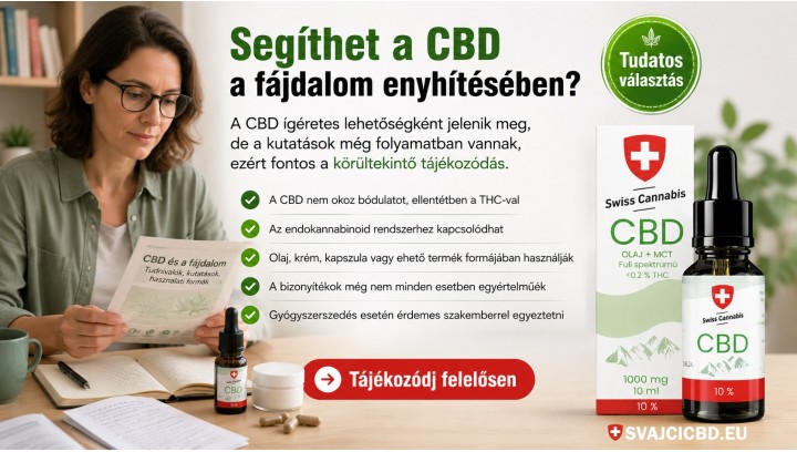 Segíthet a CBD a fájdalom enyhítésében?